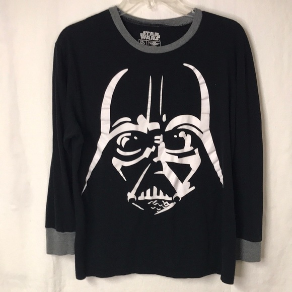 Star Wars Women’s Darth Vader Black Tee Shirt Size Medium Long Sleeves E… - Picture 1 of 8